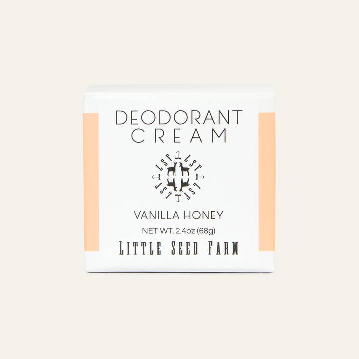 Little Seed Farm - Wholesale Deodorant - Women's - Vanilla Honey Deodorant Cream - Seasonal Release