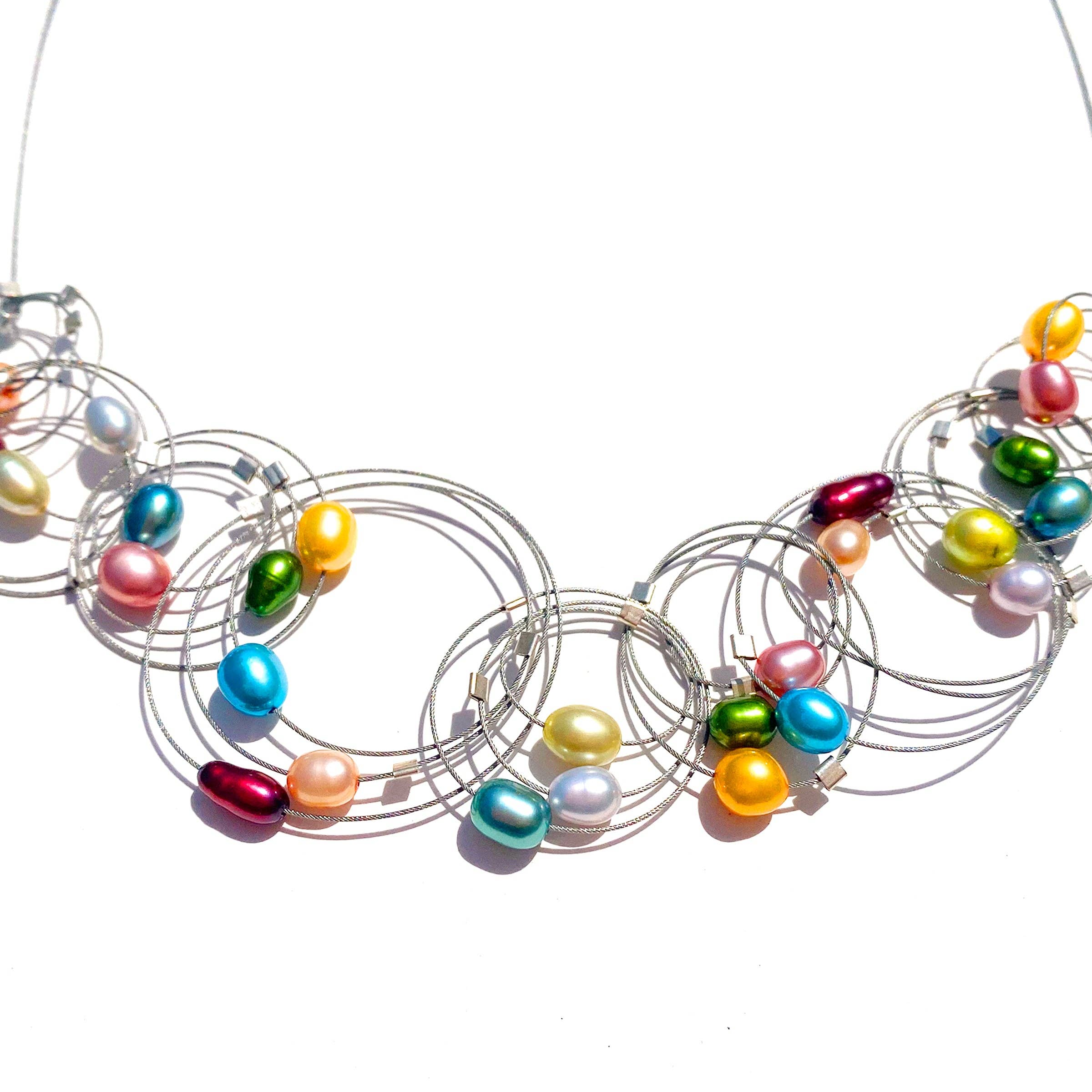 Meghan Patrice Riley – Colar de elos e correntes por atacado – Colar Vertigo12