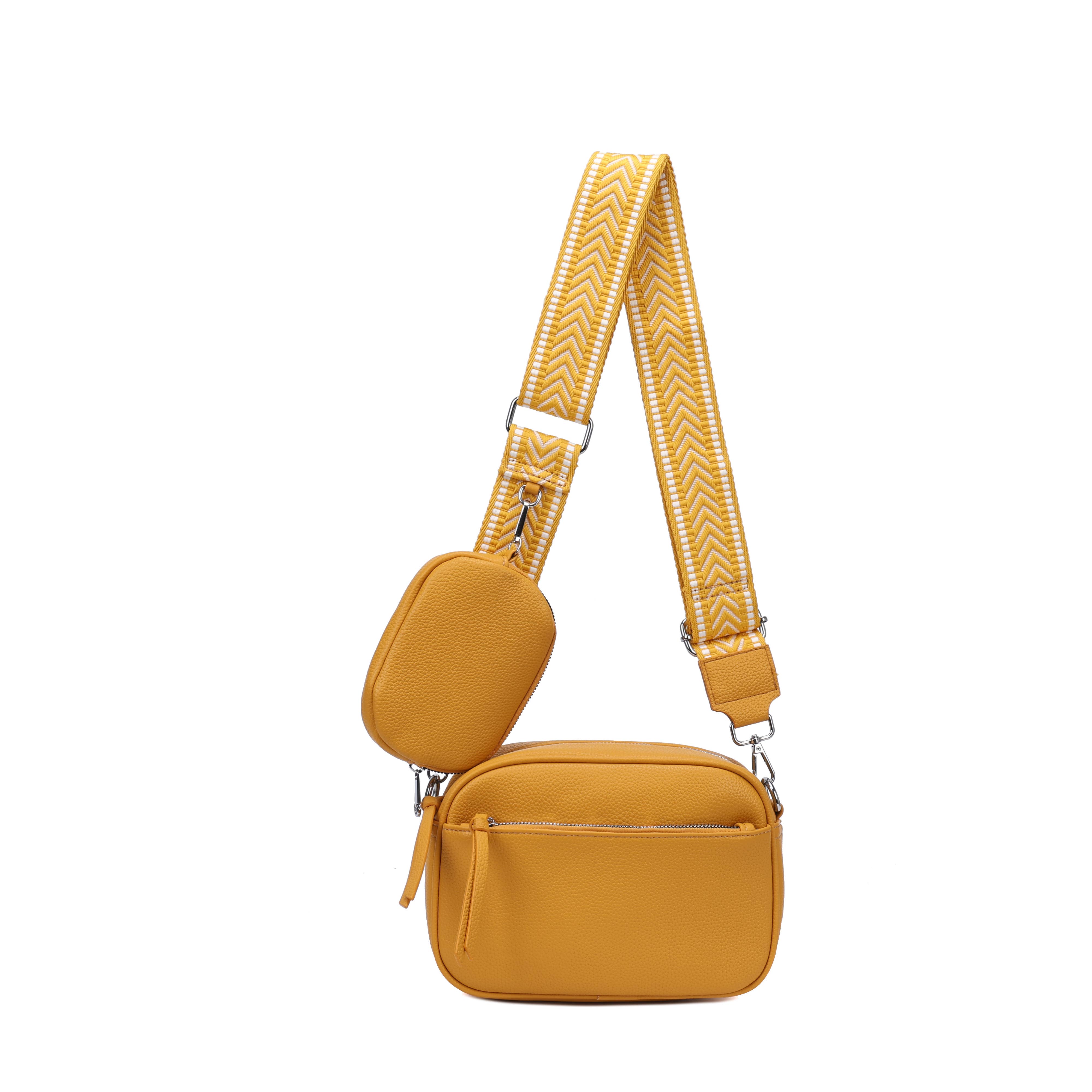 LINETA - Wholesale Crossbody Bag - Women's - L-6020-25 Shoulder bag + small bag with handle11