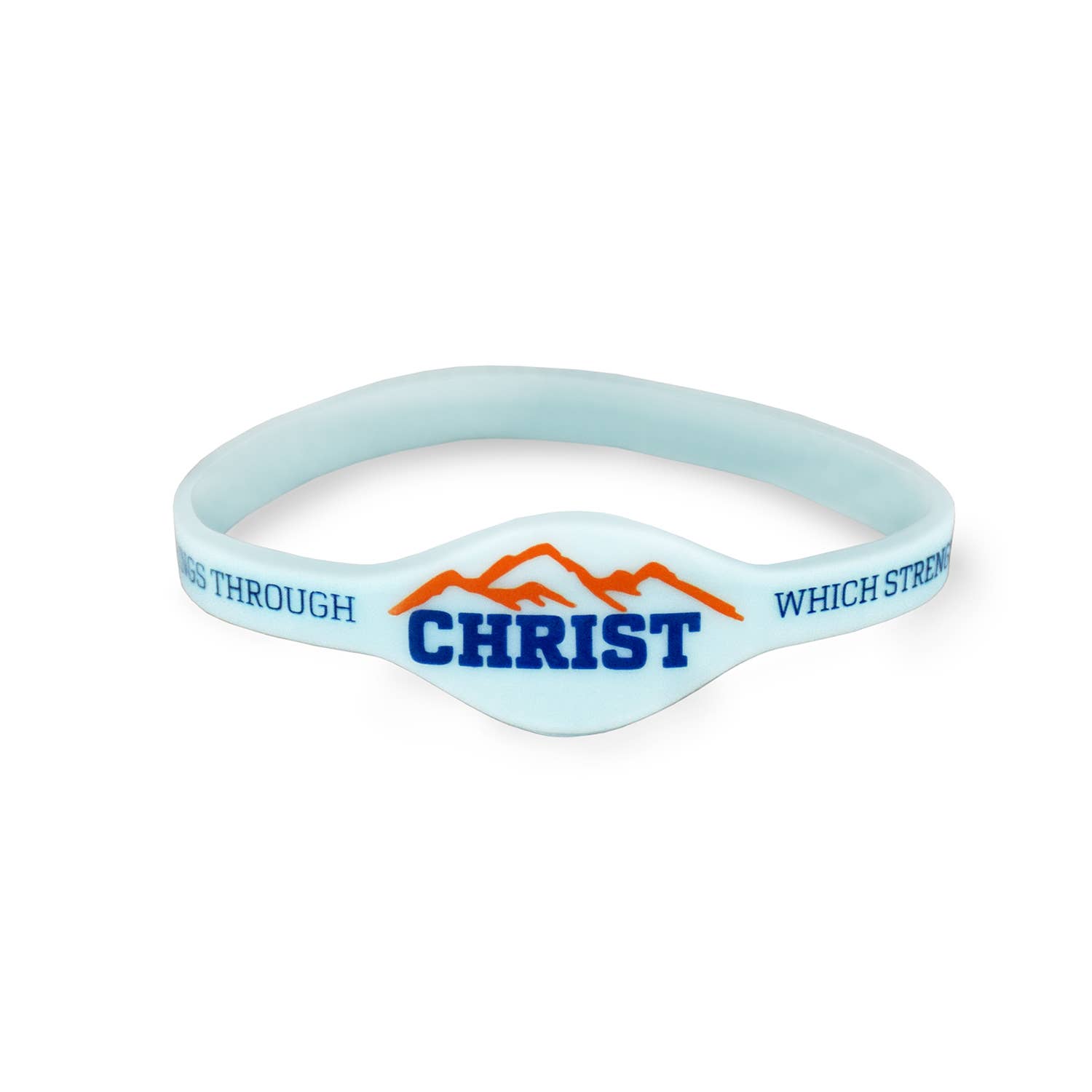 Lifebeats Gifts - Wholesale Wristband - All through Christ Silicone Wristband bracelet