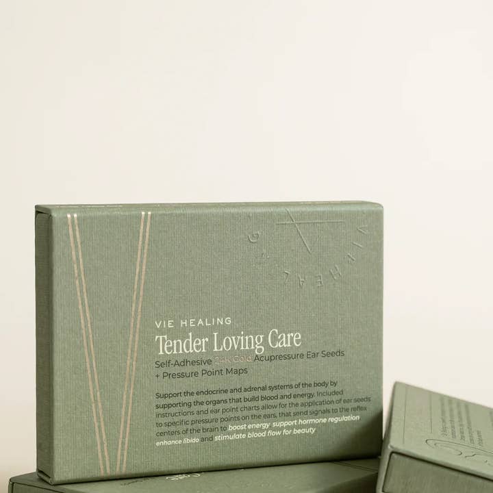 VIE HEALING - Wholesale Acupuncture Supplies - The Tender Loving Care Kit (24K Gold Ear Seeds)2