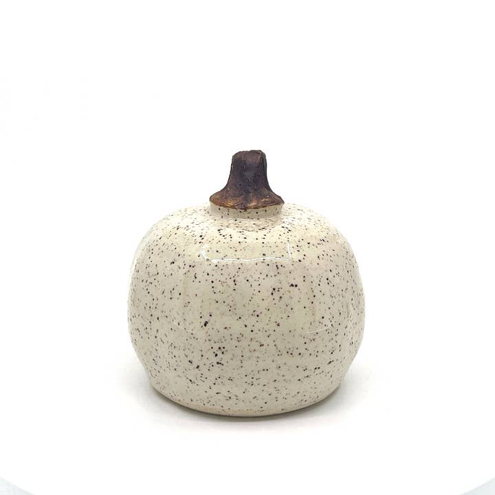 Beasley Ceramics - Wholesale Decorative Tabletop Object - Harvest Pumpkins (Natural Stem)1