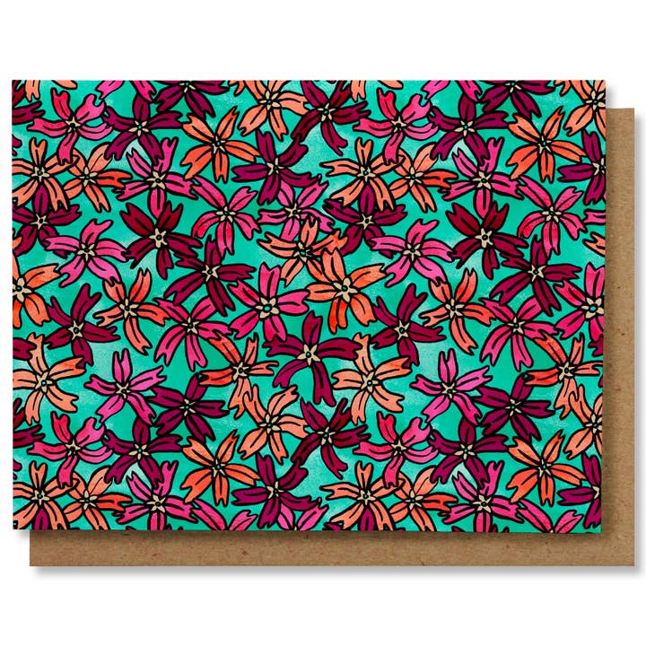 Verbena - Illustrated Floral Notecard Box Set for wholesale by NANU Studio