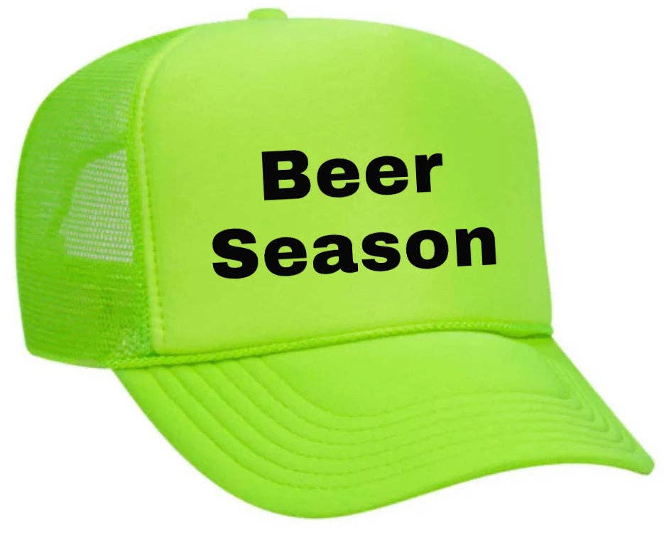 Inappropriate Trucker Hats - Wholesale Trucker Hat - Unisex - Beer Season Trucker Hat19