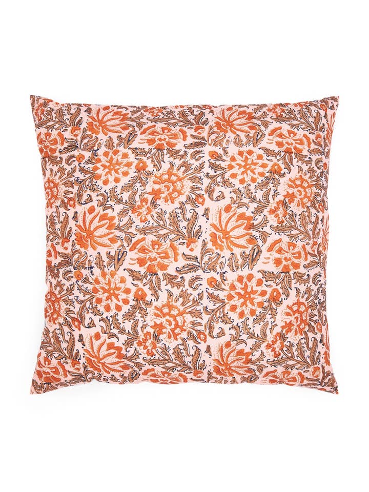 Zaha Silk Reversible Cushion for wholesale by Daughters of Gaea Ltd