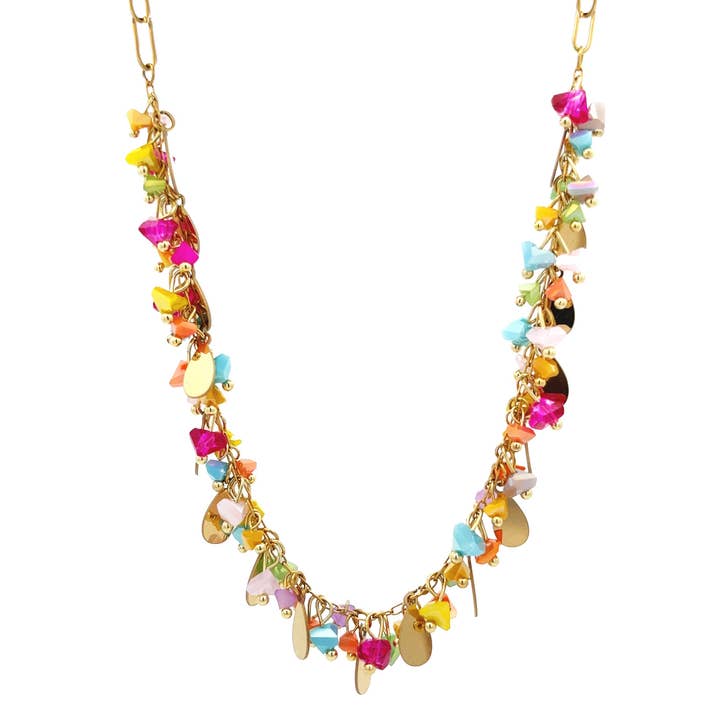 AMORINO SRL - Wholesale Beaded/Pearl Necklace - Crystal Necklace - YNK231264F120
