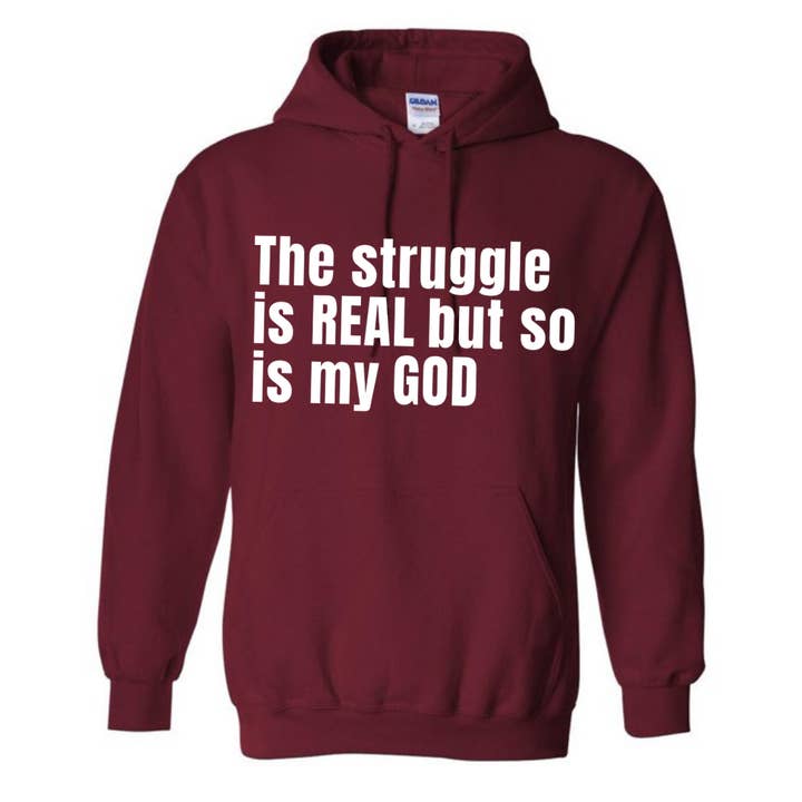 Struggle is een echte hoodie voor wholesale door Fully Dressed and Blessed