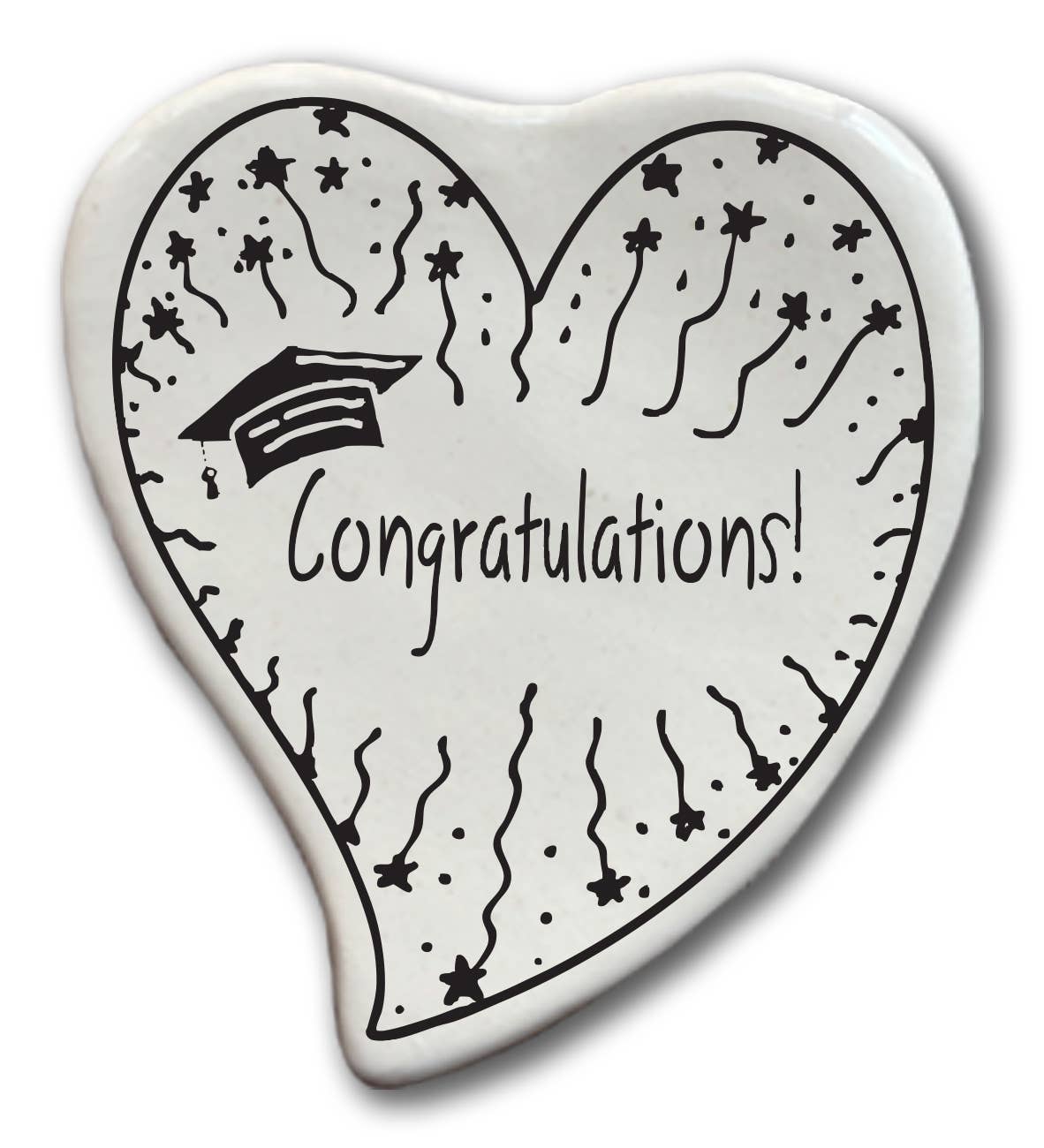 August Ceramics - Wholesale Jewelry Dish - Ceramic Heart Dishes: All Occasion Pre-Pack of 30 dishes10