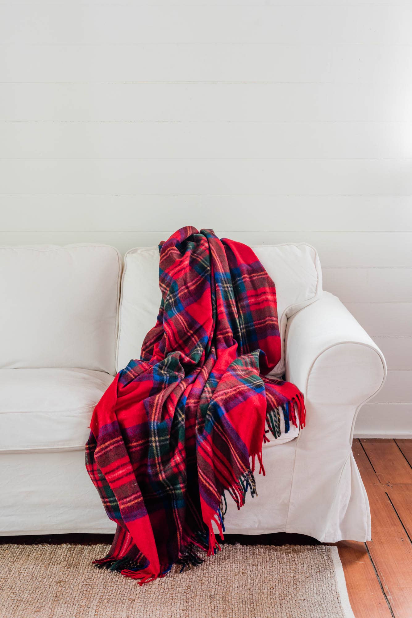 The Grampians Goods Co. - Vendita all'ingrosso Plaid - Coperta Heritage Tartan in lana riciclata14