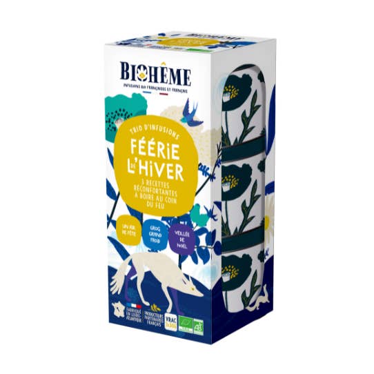 Infusion Bio - Mini Trio Vinter x 3 lösviktslåda för wholesale av Biohême