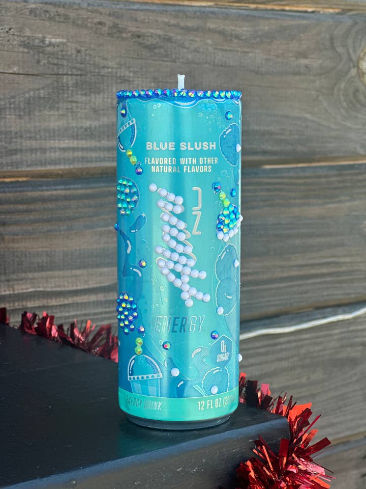 Bling Blue Slush Alani Candle for wholesale by Humble & Grind