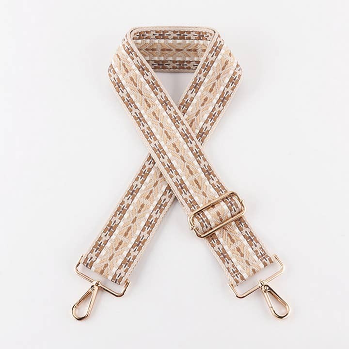 ACCITY - Wholesale Bag Strap - Women's - RETRO BOHO STYLE ADJUSTABLE BAG STRAP_CWMM1042