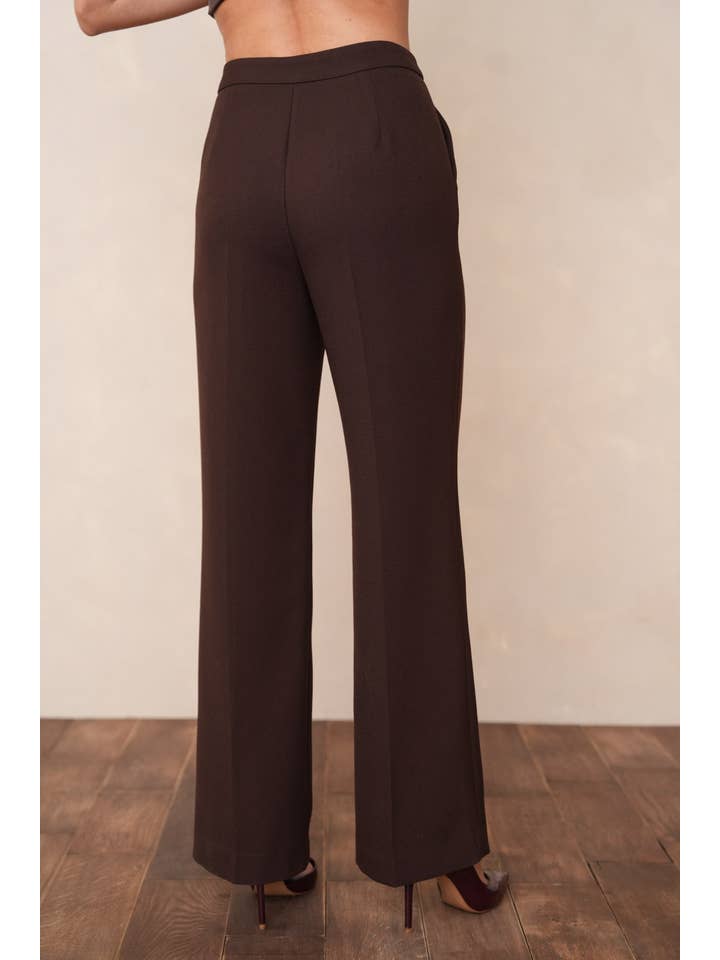 Attentif Paris – Engroshandel Bukser - Dame – Tykkere bukser med lige ben i vintermateriale13