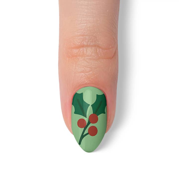 FYNE BODY - Wholesale Press-On/Fake Nails - Evergreen Dazzle Enchantment Press-On Nails11