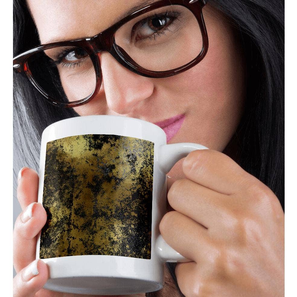 3dRose - Vendita all'ingrosso Tazza - 3dRose, Nero e Immagine di Oro Grunge, Tazza9