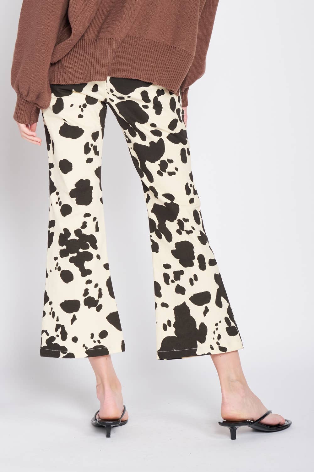 BEIGE KO HÖG MIDJA KO PRINT BYXOR för wholesale på Faire5