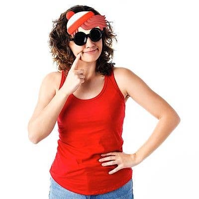 H2W dba Sun-Staches - Wholesale Sunglasses - Kids - Officially Licensed Where's Waldo Full Waldo Glasses3