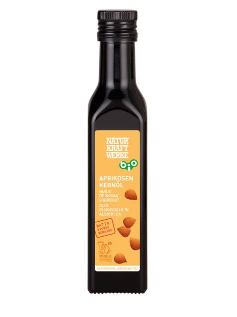 Apricot kernel oil native 250 ml organic/organic for wholesale by NaturKraftWerke