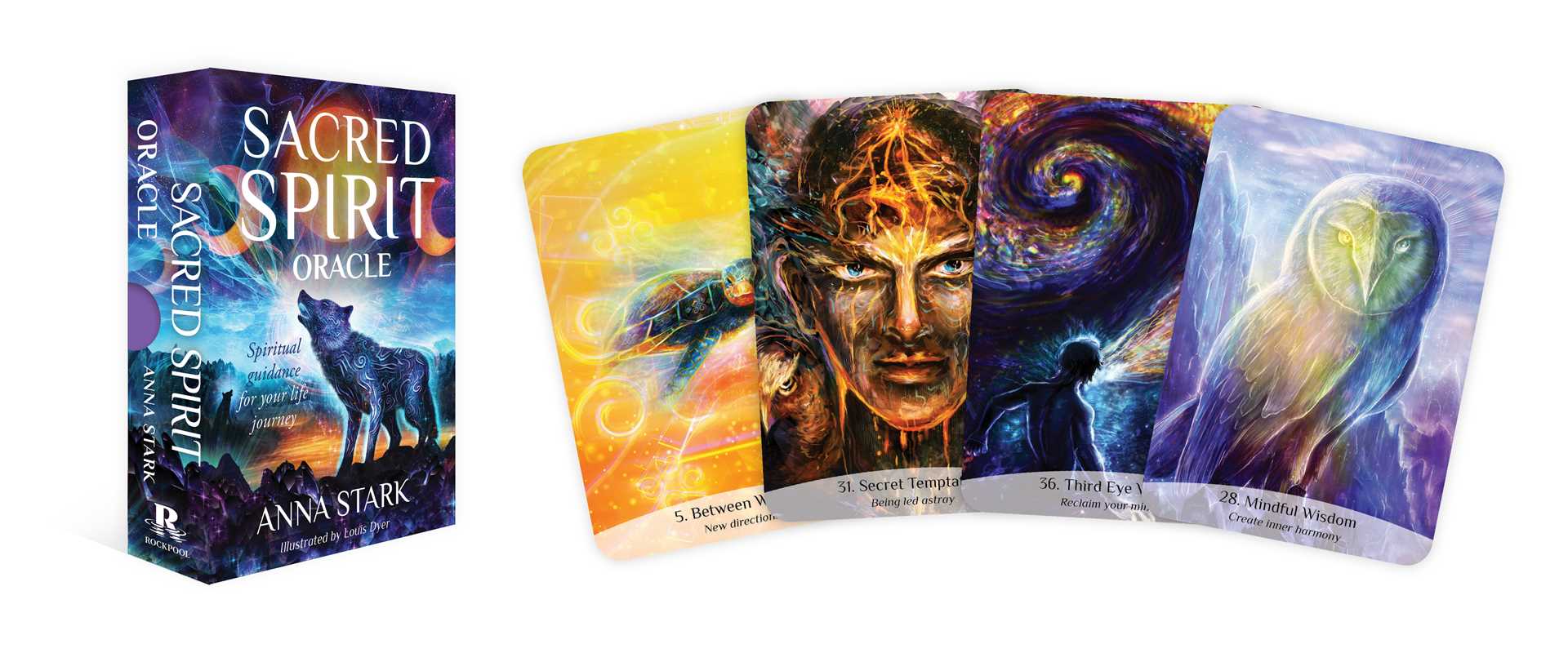 Simon & Schuster - Wholesale Tarot Cards - Sacred Spirit Oracle by Anna Stark3