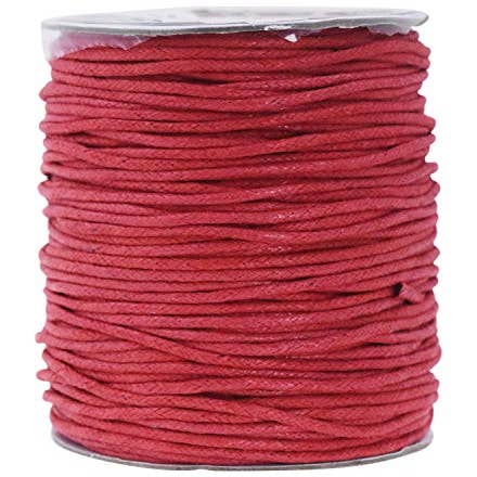 Mandala Crafts - Wholesale Craft supplies - Mandala Crafts Waxed Cord for Jewelry Making Necklace String - Wax Cord for Jewelry String Bracelet Cord 2mm 109 Yards Waxed Cotton Cord for Jewelry Making11