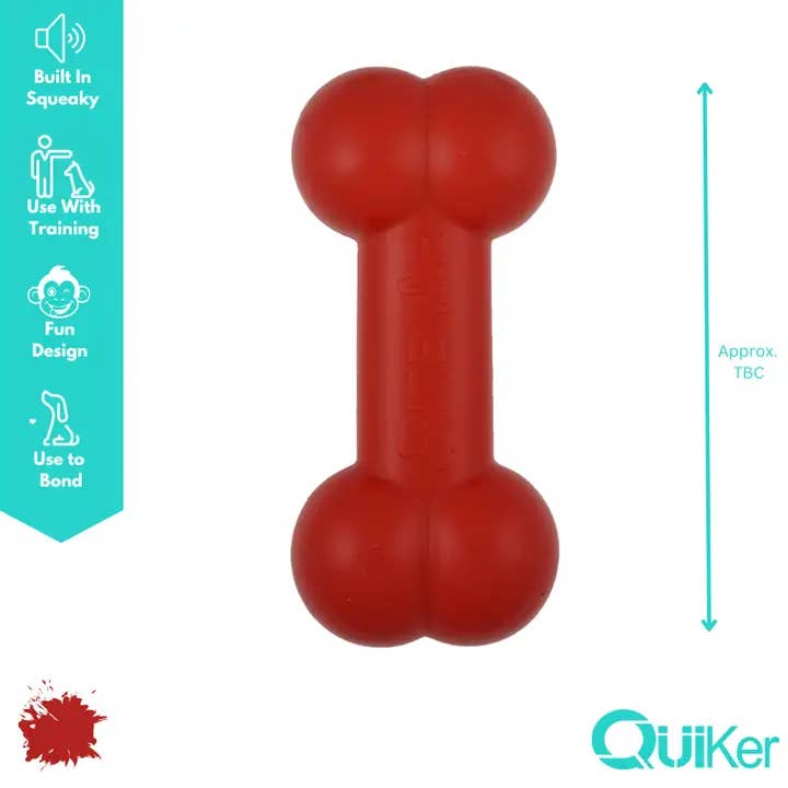 Quiker Pet Products - Wholesale Pet squeaky toy – Dog - Up to 26cm- Strong - Squeak & Float Dog Toy - 3 pack5