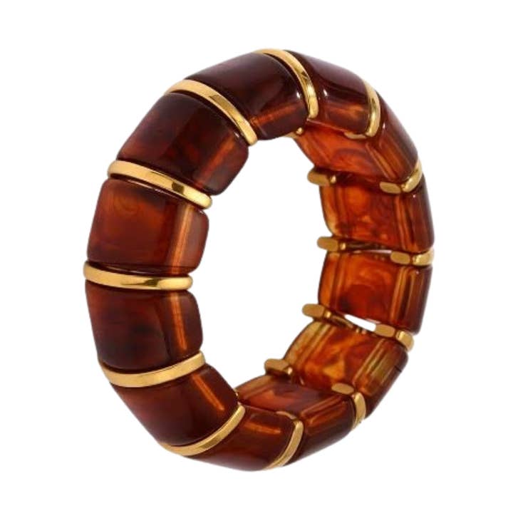 Verona Bangle Brown for wholesale by Sahira Jewelry Design