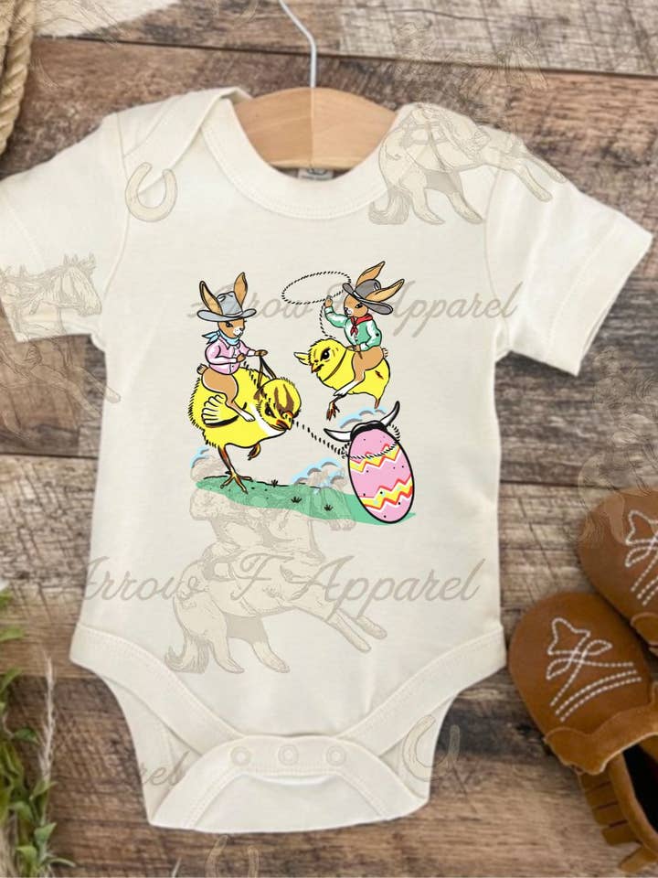 Påskehare Rodeo (Spædbarn/Småbørn/Unge)(Creme) for engroshandel hos Arrow F Apparel