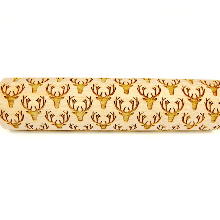 Deer Big Rolling Pin for wholesale by Folkroll