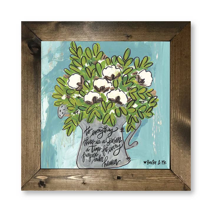 Everything Season - Framed Art for wholesale by Baxter & Me