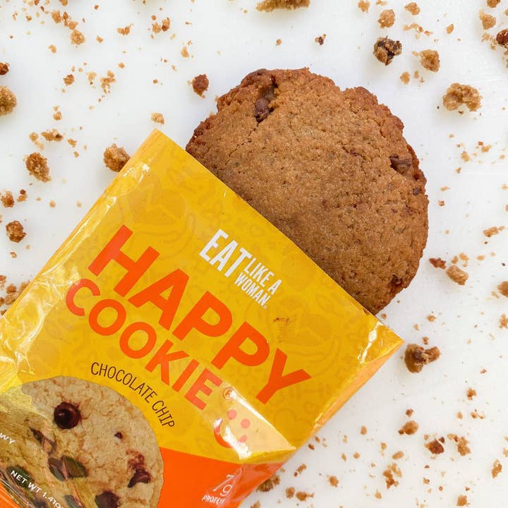 Happy Cookie Chocolate Chip for wholesale by Eat Like a Woman
