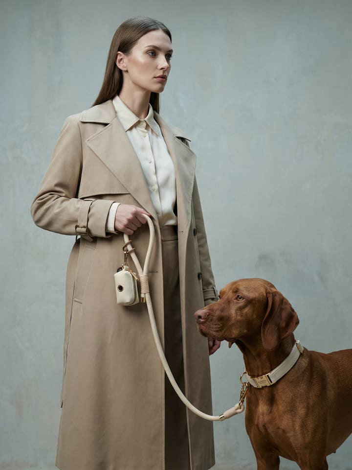 Velvet Walk Set - Cream for wholesale by Barking Fancy