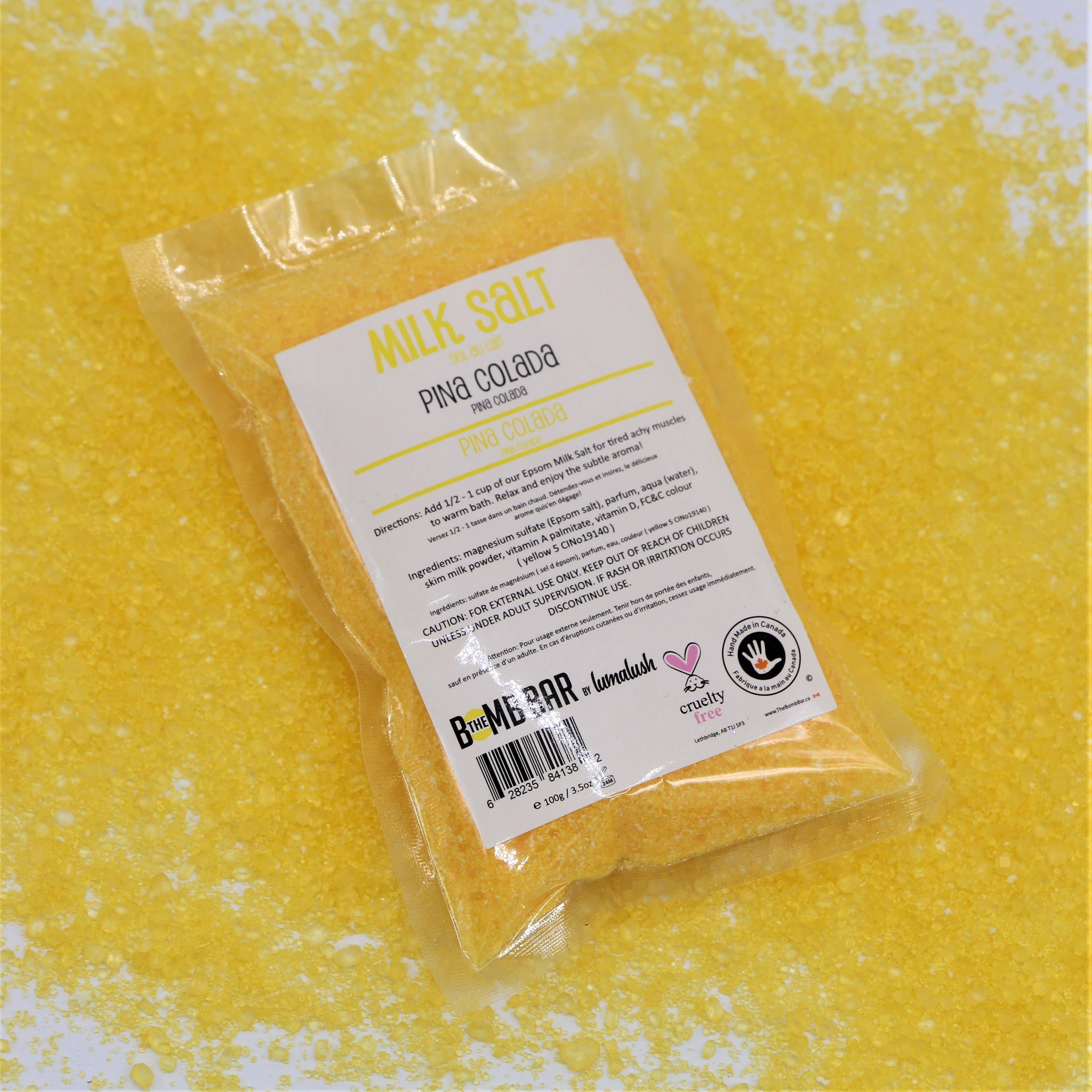 The Bomb Bar - Vente Lait de bain - Bain de bain - Sel de lait3