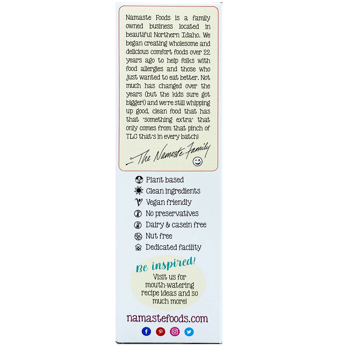 Namaste Foods - Vendita all'ingrosso Preparati per torte - Preparato biologico senza glutine per torta gialla5