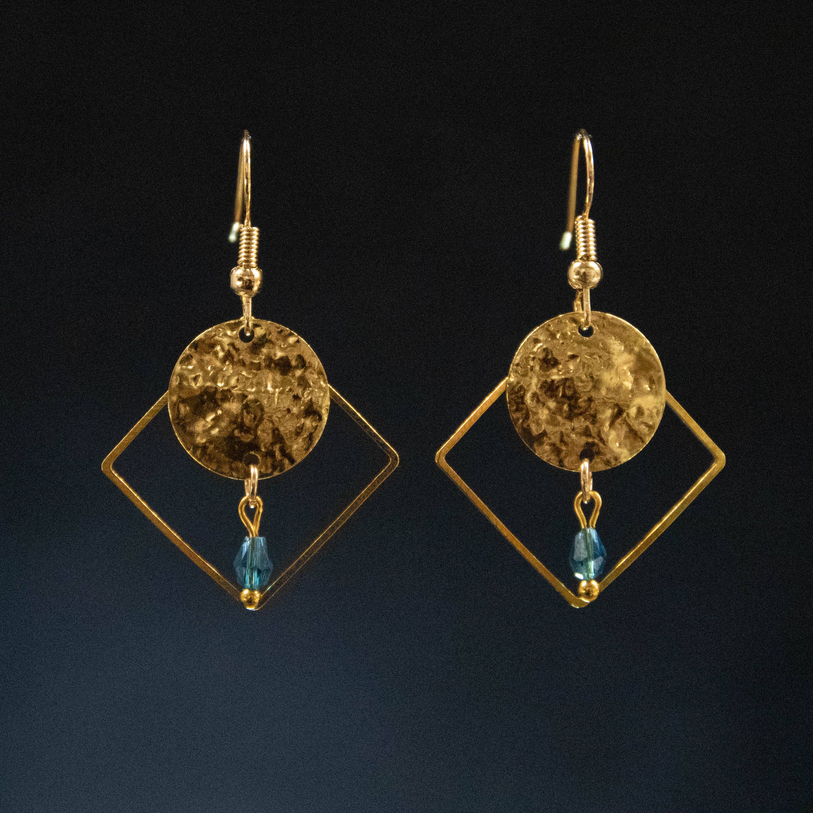 JAC Jewelry Designs - Wholesale Dangle Earrings - Babylon Shield Earrings0