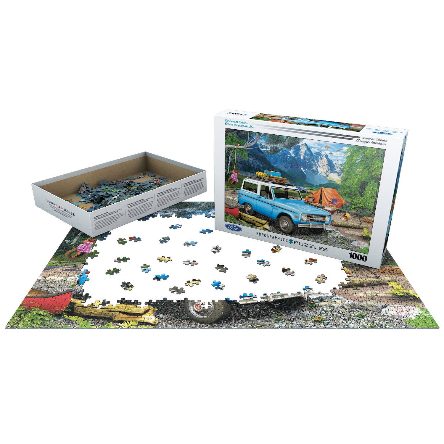 Eurographics Puzzles USA - Vente Puzzle – adulte - Bronco des Bois2