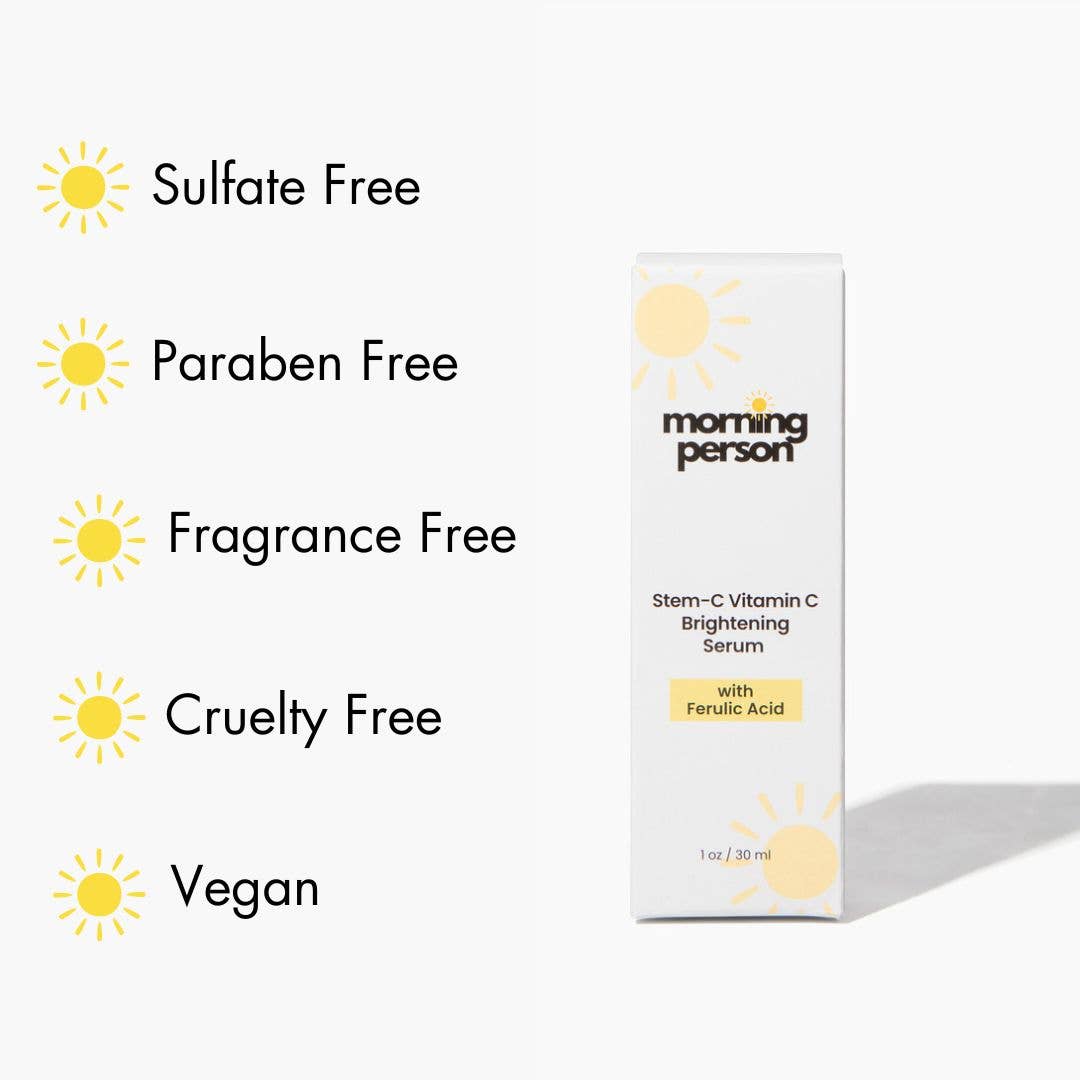 VIAI Beauty - Wholesale Facial Serum/Concentrate - Morning Person Stem-C Vitamin C Brightening Serum with Ferulic Acid7