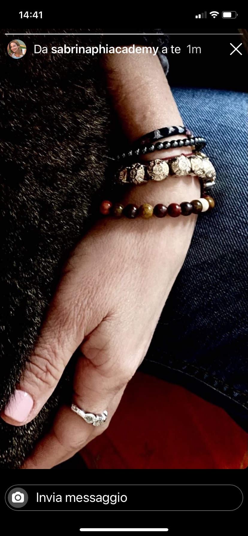 Tezeè - Wholesale Beaded Bracelet - bracelet with round opaque rhinestones1