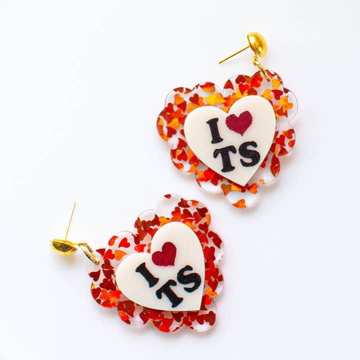 Pendientes I Heart Taylor Swift Eras Tour para venta al por mayor de Sunshine Studio