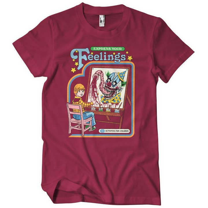 Hybris Production AB – Engroshandel T-shirt med print - Unisex – Express Your Feelings T-shirt