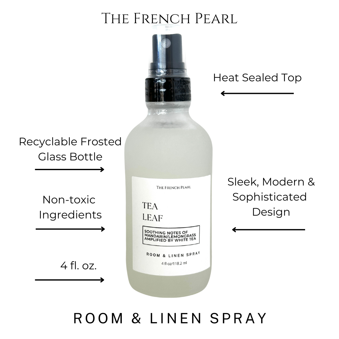 The French Pearl - Wholesale Room & Linen Spray - Bergamot + Yuzu + Cedar Home Fragrance Room & Linen Spray1