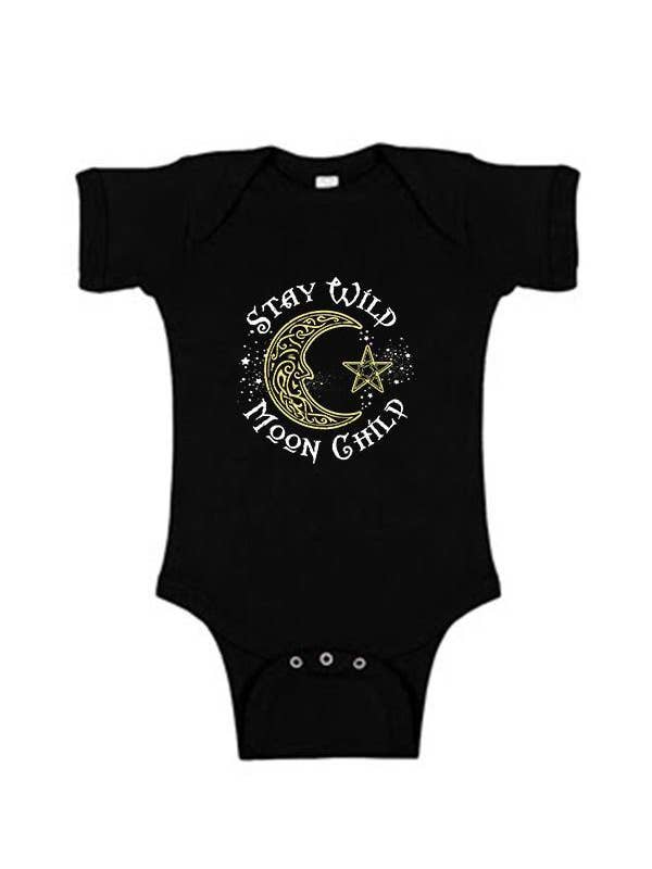 Soulful Wear - Wholesale Bodysuit (Non-Footed) - Baby - Stay Wild Moon Child Onesie2