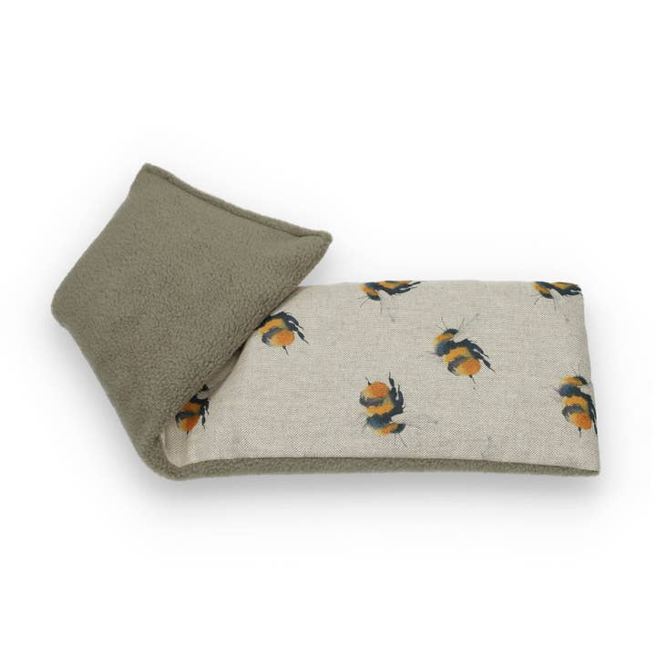 Bees - Duo Fabric Wheat Bag for wholesale by The Wheat Bag Company