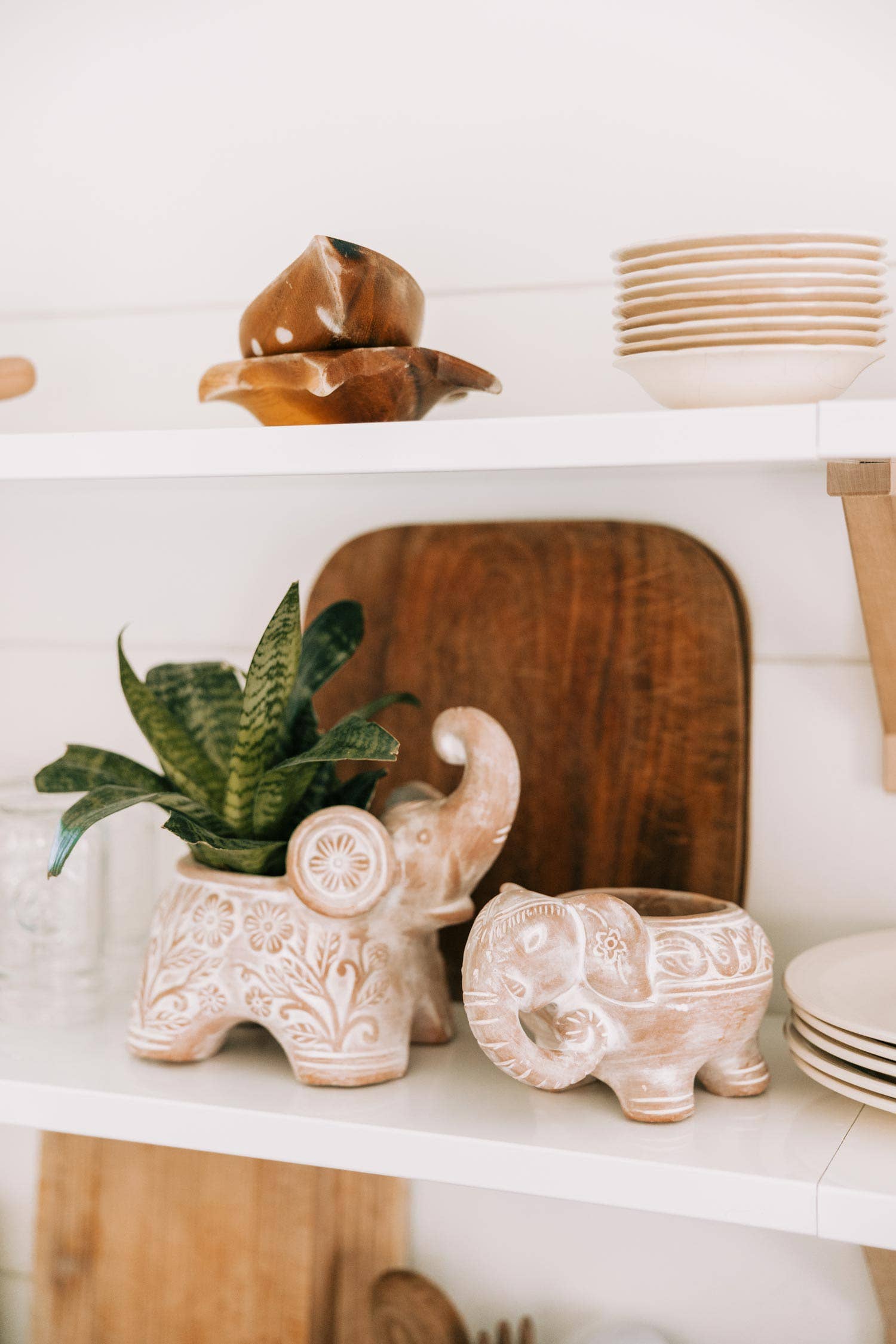 Ten Thousand Villages - Wholesale Plant Pot - Trumpeting Elephant Planter2