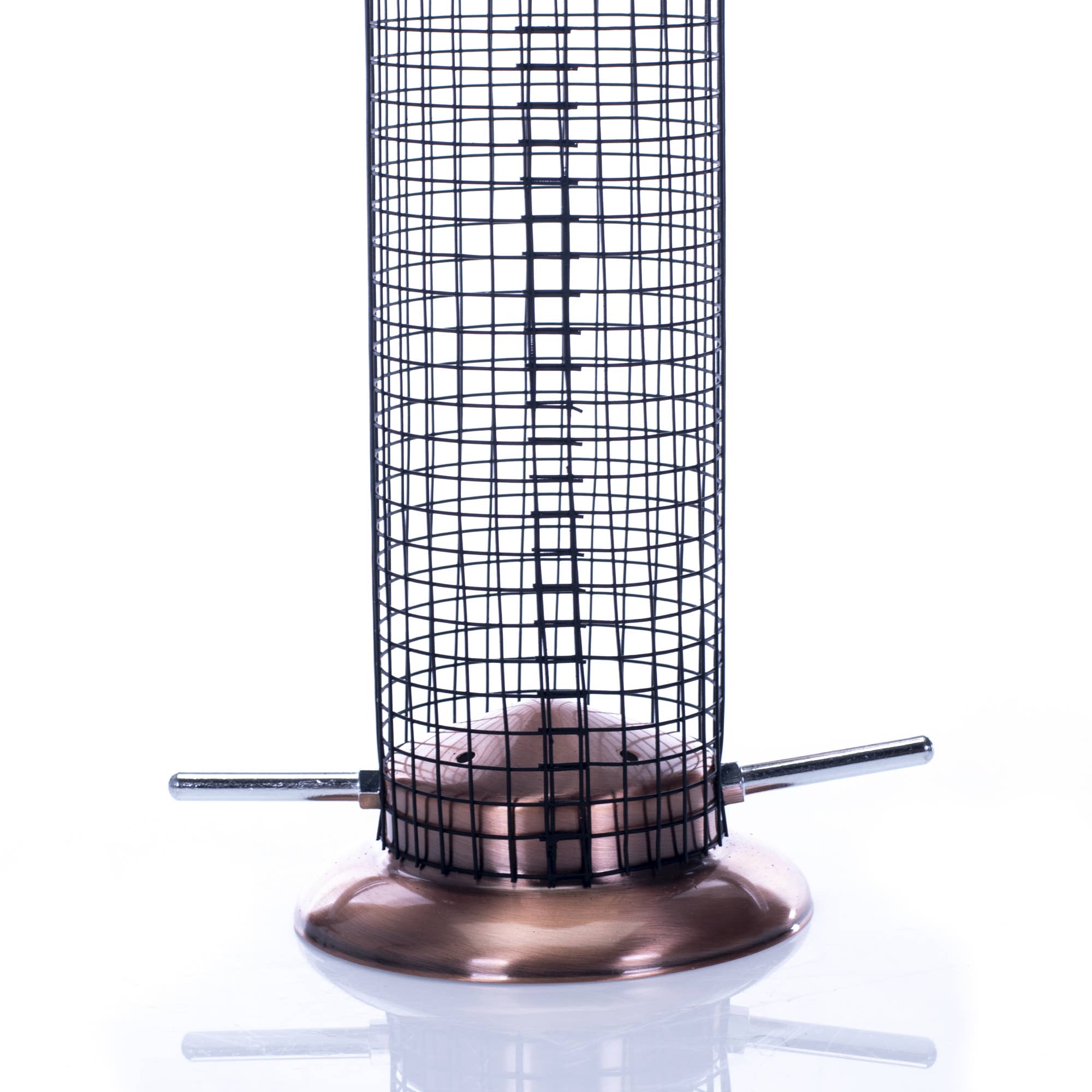 EAST AVENUE - Wholesale Bird Feeder - Copper Finish Metal Mesh Outdoor Hanging Bird Feeder 15 Long4