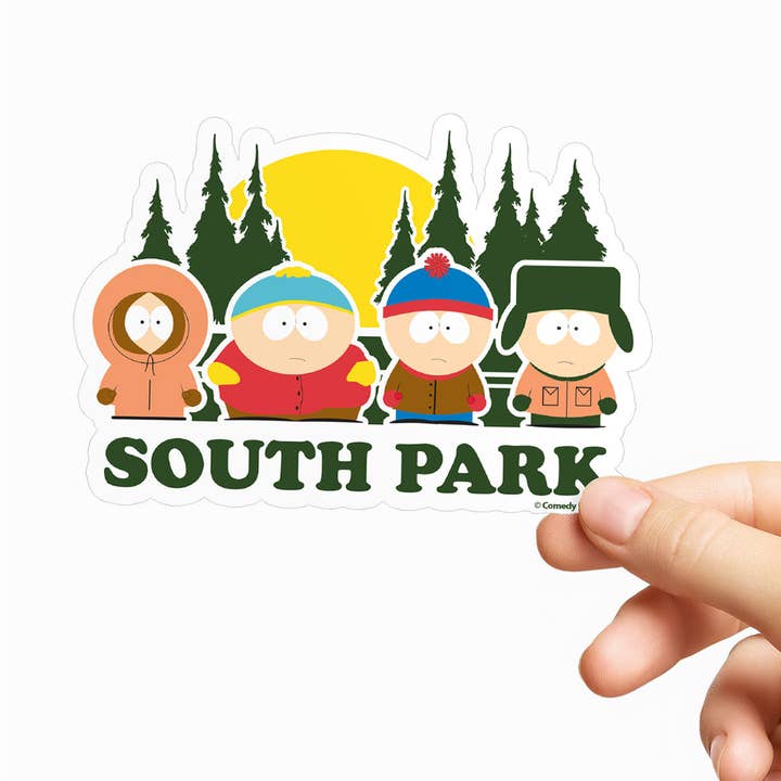 Hybris Production AB - Wholesale Sticker - South Park Line-Up Sticker1