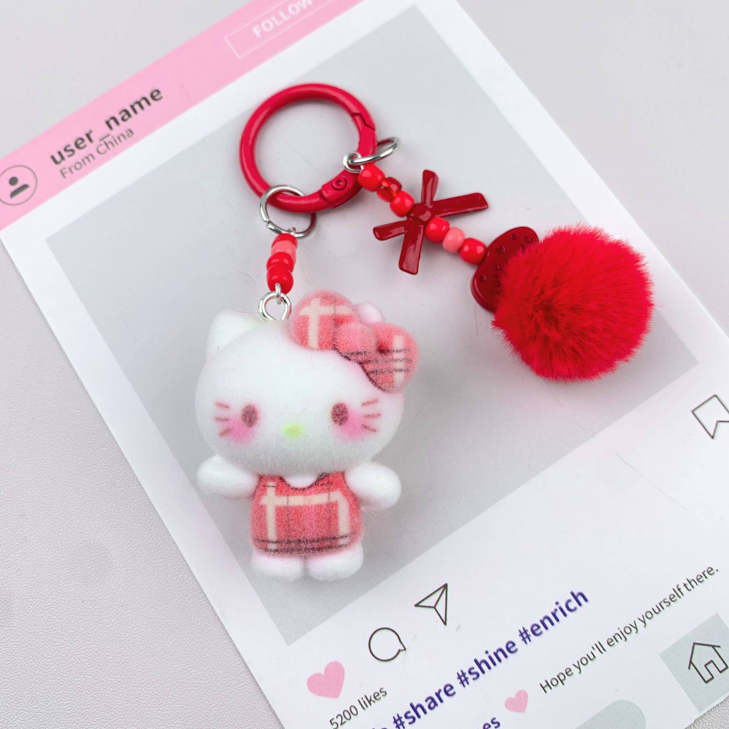 Lilyrosy（Duty free) - Wholesale Doll - Kids - Hot selling bunny keychain, gifts for her, holiday gifts11
