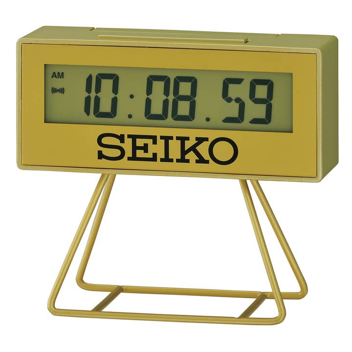 Seiko Clocks USA - Wholesale Alarm Clock - GOLD Olympia Limited Edition Heritage Design Alarm Clock8