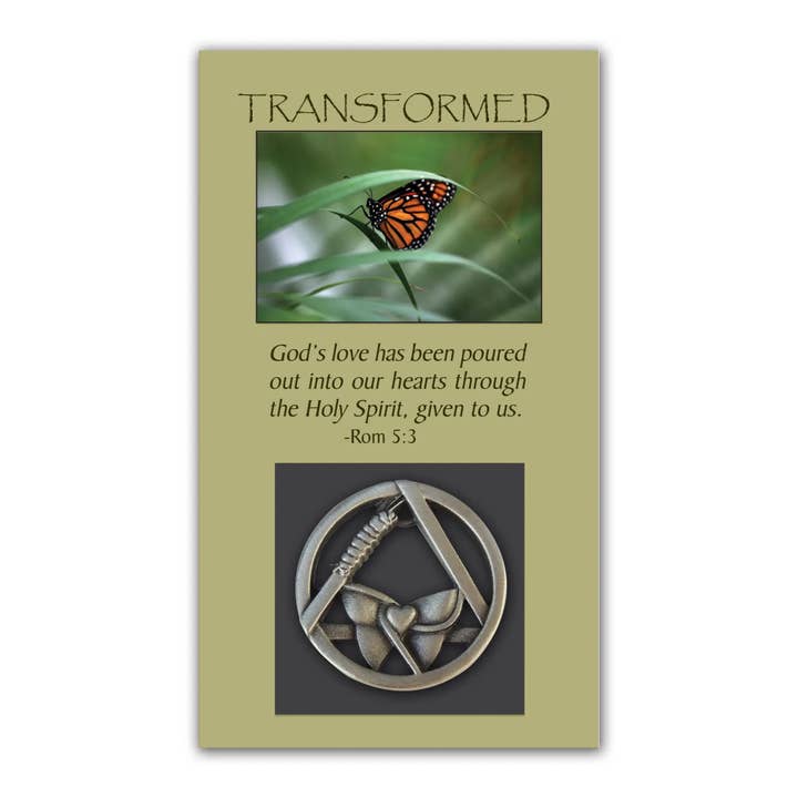 Transformed Butterfly Pocket Token for wholesale by Abbey + CA Gift