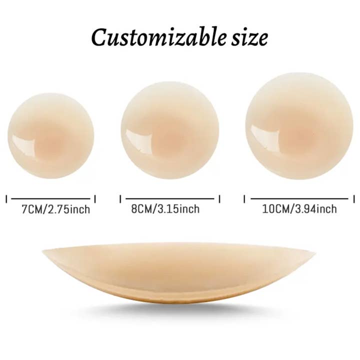 Gffitnesswear – wholesale Bröstvårteklistermärken - Dam – Återanvändbara silikonnipplar, osynliga självhäftande pasties1