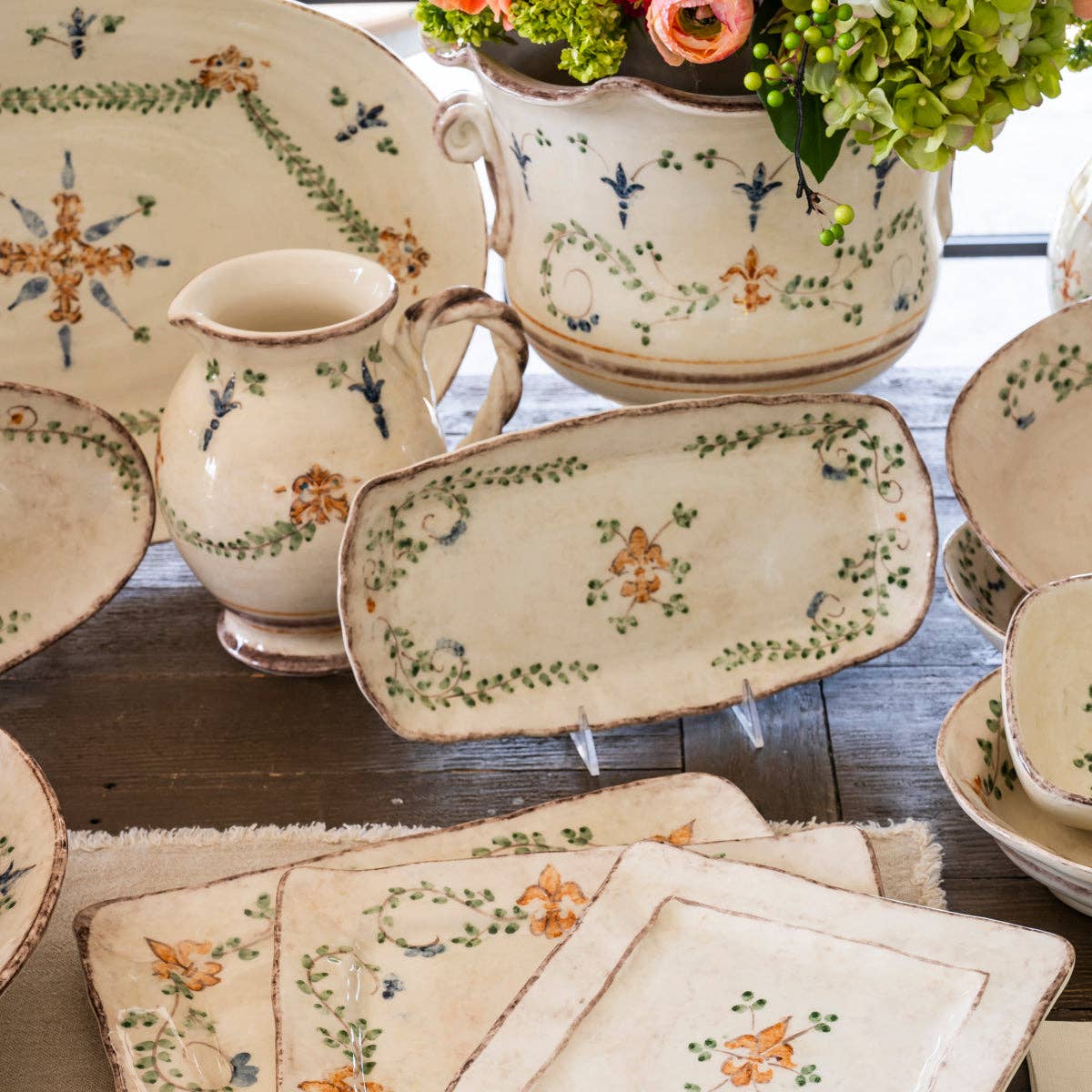 Arte Italica & Crown Linen Designs - Venta al por mayor Bandejas decorativas - Bandeja rectangular Medici3